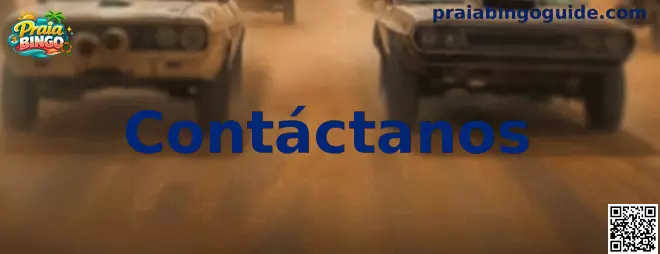 Página de contacto y asistencia de Praia Bingo